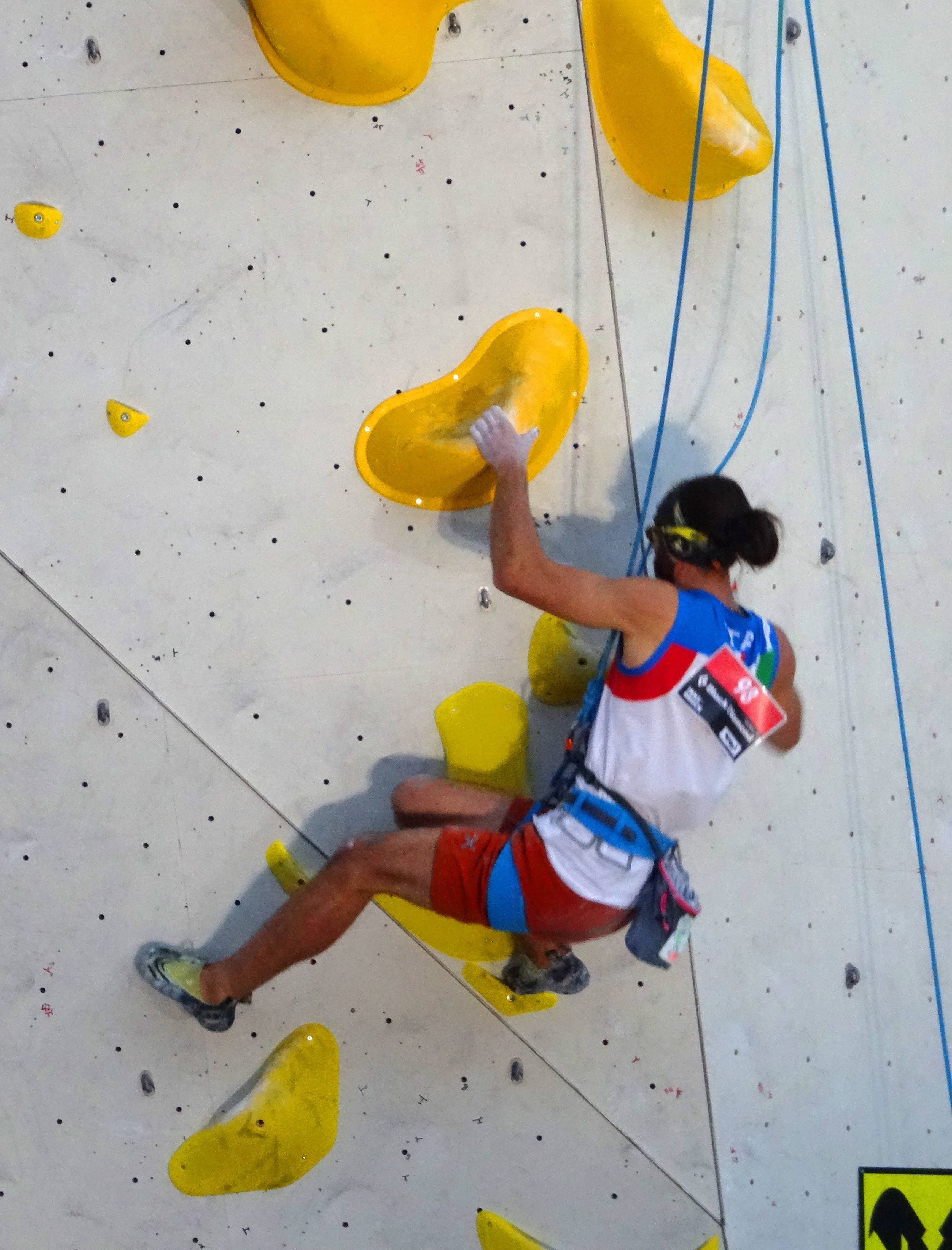 matteo stefani milano climbing expo urba wall